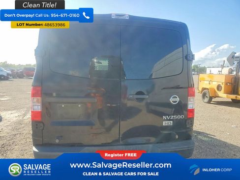 Used 2015 Nissan NV 2500 SV w/ Side & Curtain Airbag Package RWD image 8