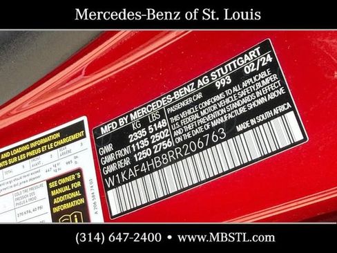 Certified 2024 Mercedes-Benz C 300 4MATIC Sedan w/ AMG Line w/ Night Package image 25