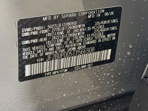 New 2026 Subaru Outback Limited AWD/4WD image 38