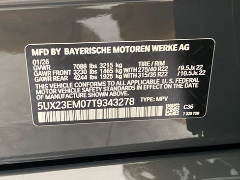 New 2026 BMW X7 xDrive40i w/ M Sport Package image 21