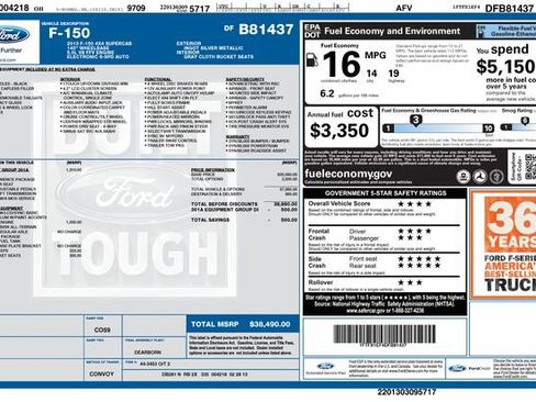Used 2013 Ford F150 XLT w/ Mid Equipment Group AWD/4WD image 2