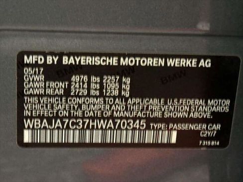 Used 2017 BMW 530i xDrive AWD/4WD image 31