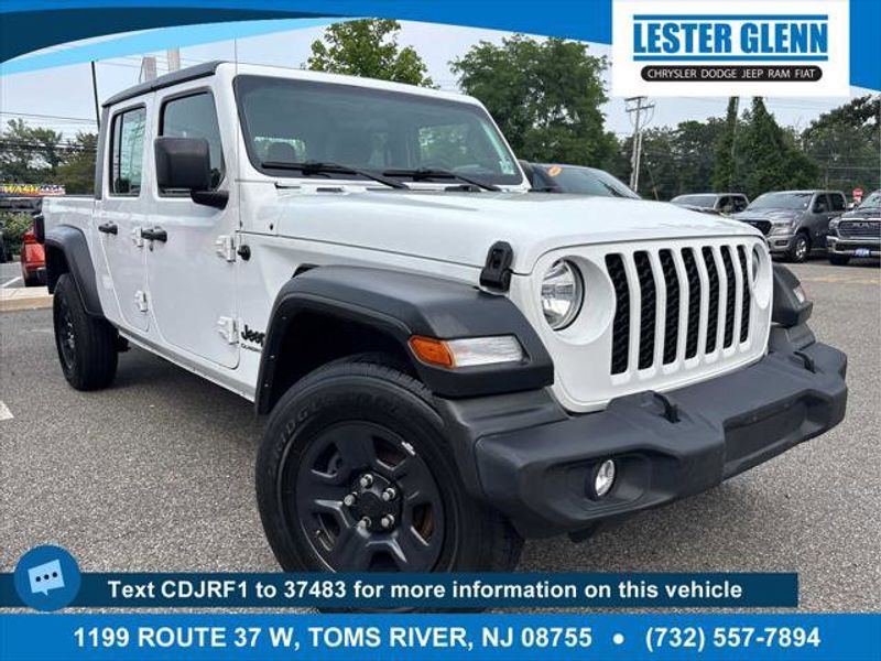 Certified 2021 Jeep Gladiator Sport w/ Trailer Tow Package image 1