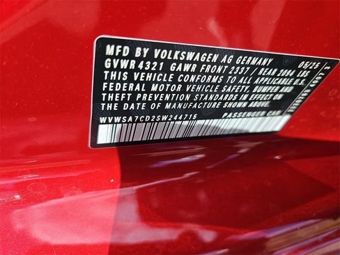 New 2025 Volkswagen GTI SE image 6