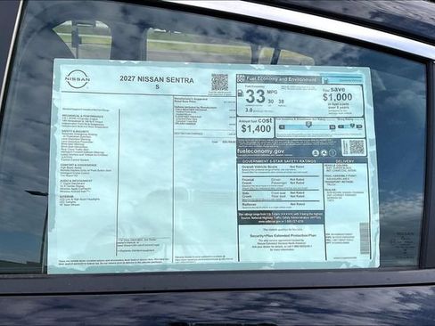 New 2027 Nissan Sentra S w/ S Cold Weather Package FWD image 13