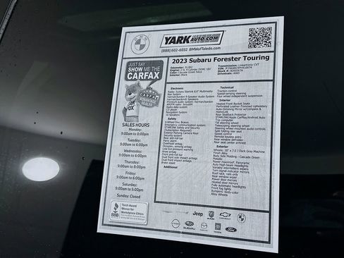 Used 2023 Subaru Forester Touring image 12