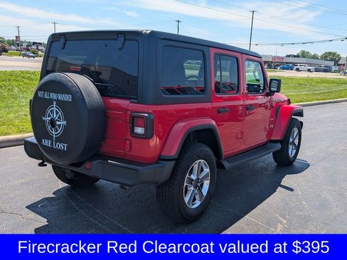 Used 2022 Jeep Wrangler Unlimited Sahara w/ Cold Weather Group AWD/4WD image 7