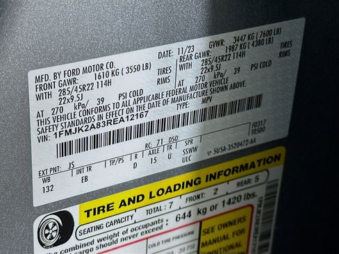 Used 2024 Ford Expedition Max Limited image 12