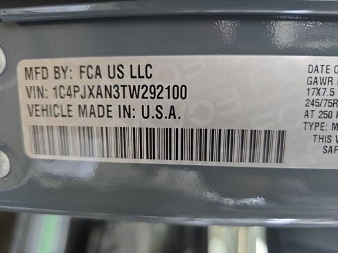 New 2026 Jeep Wrangler Sport AWD/4WD image 35