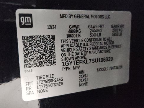 New 2025 Cadillac Escalade IQ Sport 2 w/ LPO, ONYX Package image 11