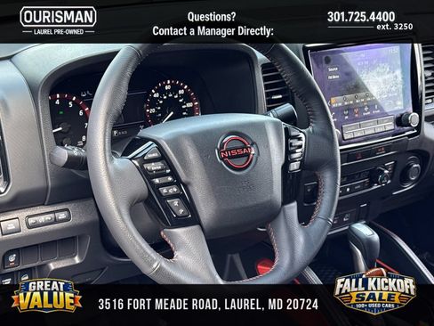 Used 2022 Nissan Frontier PRO-4X w/ Technology Package AWD/4WD image 9