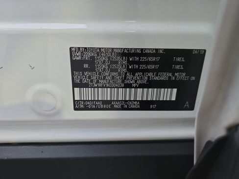 Used 2019 Toyota RAV4 XLE image 35