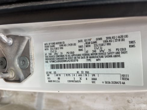 Used 2019 Ford Escape SE image 32