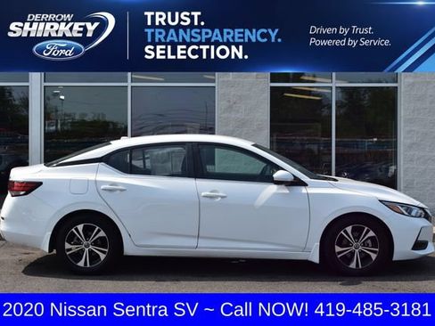 Used 2020 Nissan Sentra SV FWD image 3
