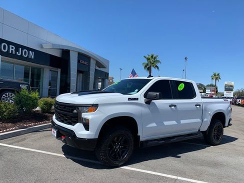 Used 2023 Chevrolet Silverado 1500 Custom Trail Boss w/ LPO, Dark Essentials Package AWD/4WD image 1