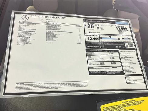 New 2026 Mercedes-Benz GLC 300 4MATIC image 18