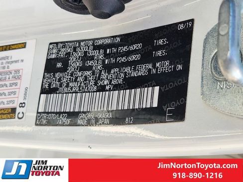 Used 2020 Toyota 4Runner Limited AWD/4WD image 33