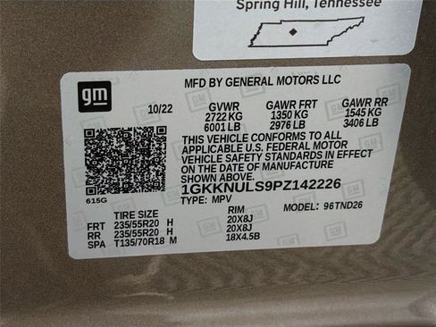 Used 2023 GMC Acadia SLT w/ Technology Package AWD/4WD image 39