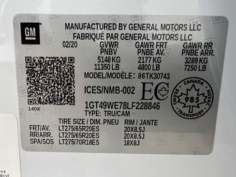 Used 2020 GMC Sierra 3500 Denali w/ Denali Ultimate Package image 62