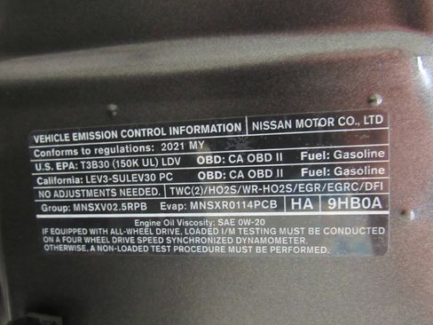 Used 2021 Nissan Altima 2.5 SV FWD image 25