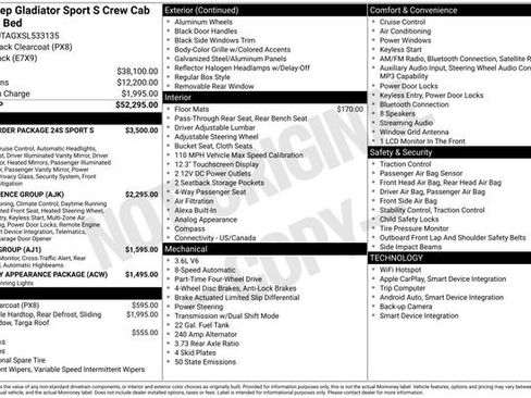 Used 2025 Jeep Gladiator Sport image 4