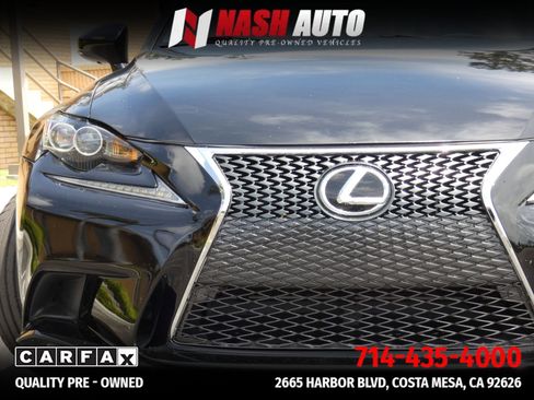Used 2014 Lexus IS 250 w/ F-Sport Package RWD image 5