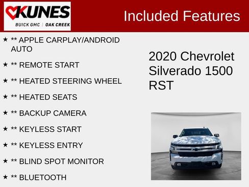 Used 2020 Chevrolet Silverado 1500 RST w/ All-Star Edition AWD/4WD image 2