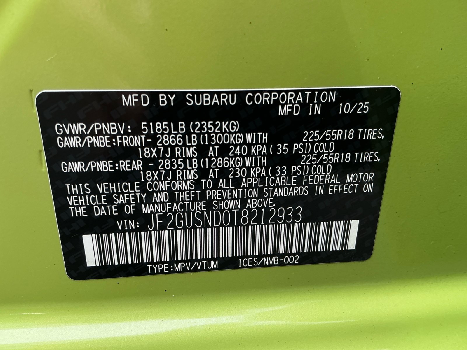 Certified 2026 Subaru Crosstrek 2.5i Limited w/ Crosstrek Mirror Package AWD/4WD image 16