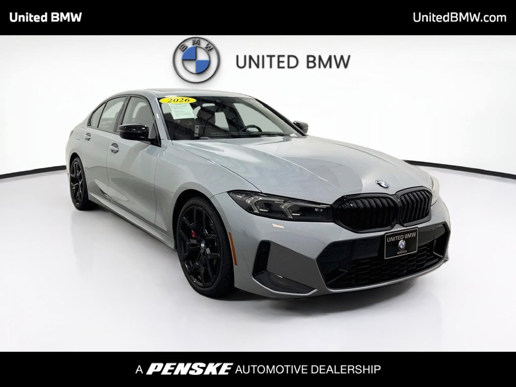 Certified 2026 BMW 330i Sedan w/ M Sport Package RWD image 3