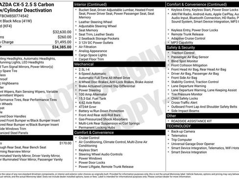 New 2025 MAZDA CX-5 Carbon Edition image 6