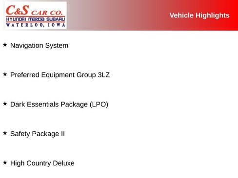 Used 2021 Chevrolet Silverado 1500 High Country w/ LPO, Dark Essentials Package AWD/4WD image 2