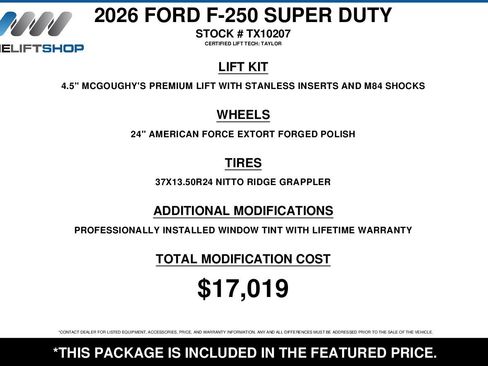 Used 2026 Ford F350 Platinum w/ Platinum Plus Package AWD/4WD image 2