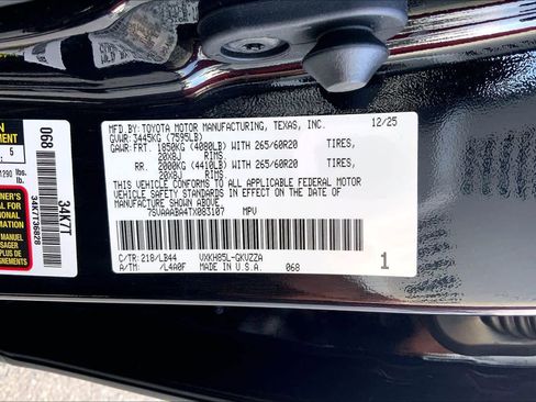 Used 2026 Toyota Sequoia 1794 Edition image 35