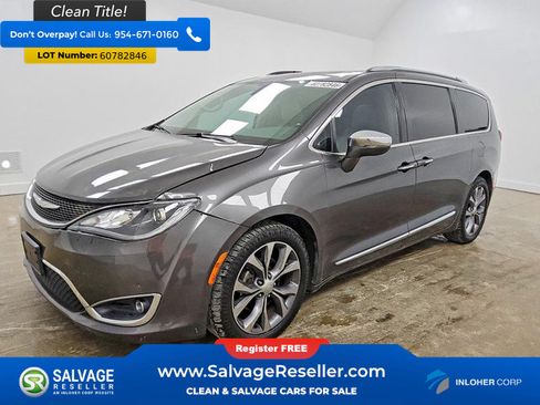 Used 2017 Chrysler Pacifica Limited w/ UConnect Theater Package FWD image 1