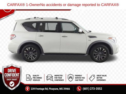 Used 2018 Nissan Armada Platinum w/ Captain Seat Package RWD image 10