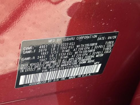 New 2026 Subaru Forester Touring AWD/4WD image 27