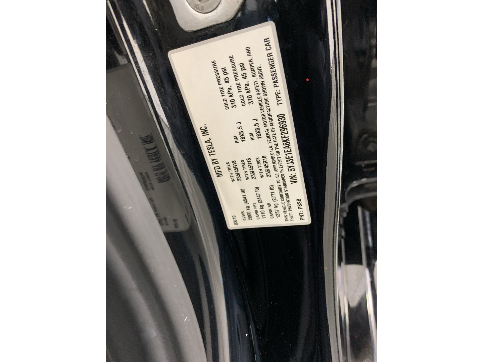 Used 2019 Tesla Model 3 Standard Range Plus RWD image 12