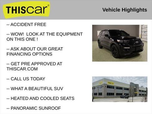 Used 2022 Ford Explorer ST w/ Equipment Group 401A image 9