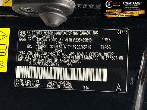 Used 2016 Lexus RX 350 AWD w/ Premium Package image 10