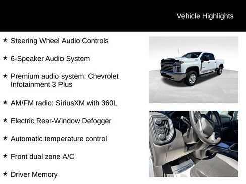 Certified 2021 Chevrolet Silverado 2500 LTZ w/ LTZ Convenience Package AWD/4WD image 16