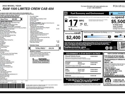 Certified 2022 RAM 1500 Limited
