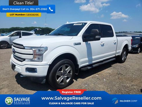Used 2018 Ford F150 Lariat w/ Equipment Group 502A Luxury AWD/4WD image 1
