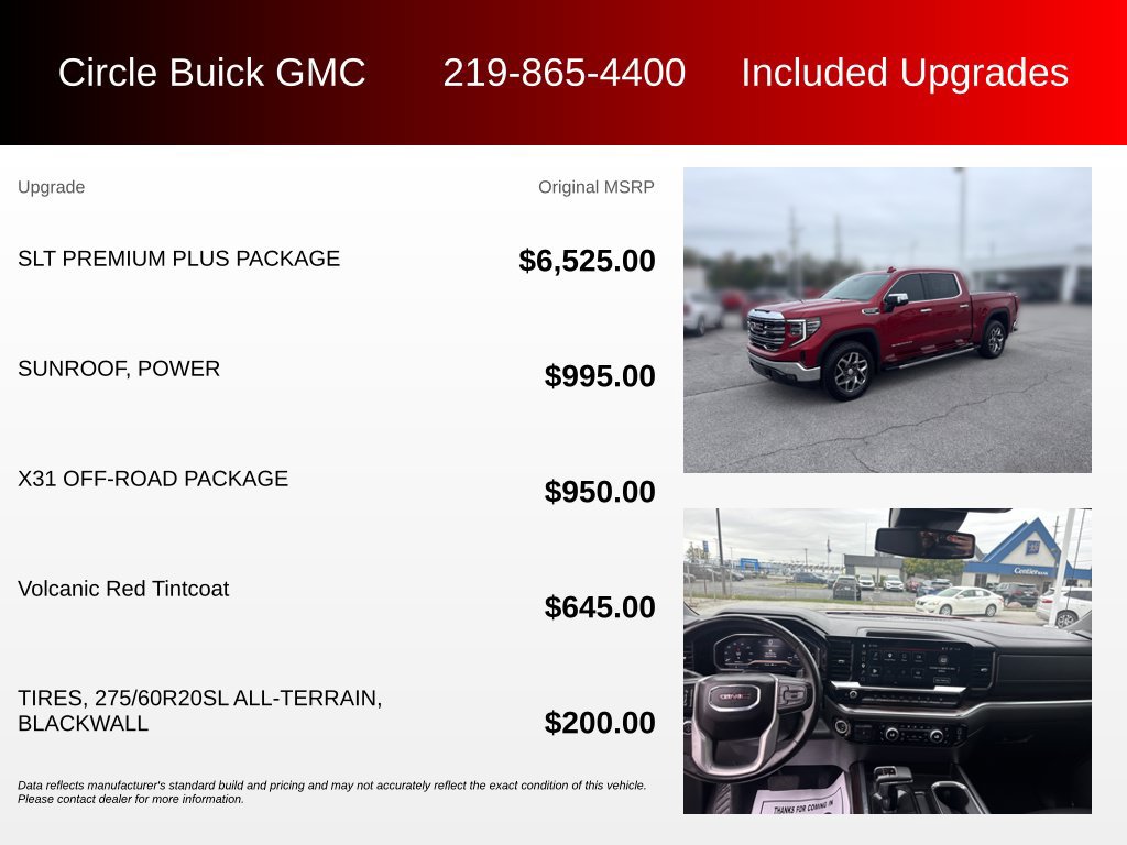 Used 2024 GMC Sierra 1500 SLT w/ SLT Premium Plus Package AWD/4WD image 3