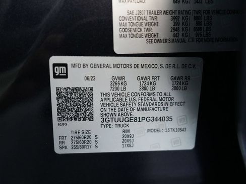 Used 2023 GMC Sierra 1500 Denali AWD/4WD image 15