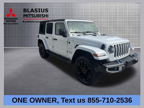 Used 2023 Jeep Wrangler Unlimited Sahara w/ Cold Weather Group AWD/4WD image 1
