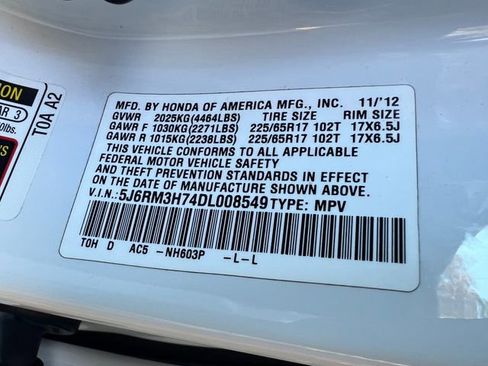 Used 2013 Honda CR-V EX-L image 35