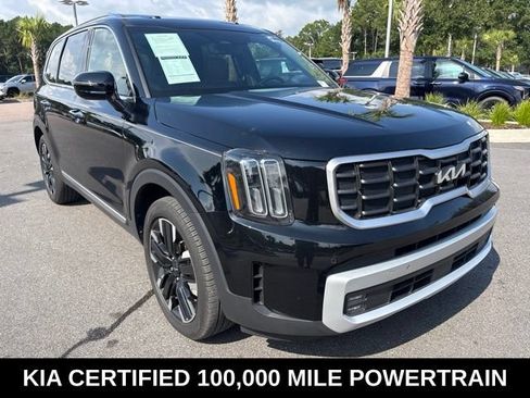 Certified 2025 Kia Telluride SX w/ SX Captain's Chair Package FWD image 3