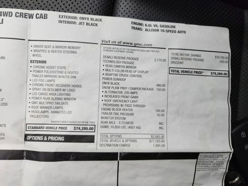 Used 2024 GMC Sierra 2500 Denali w/ Denali Reserve Package image 56