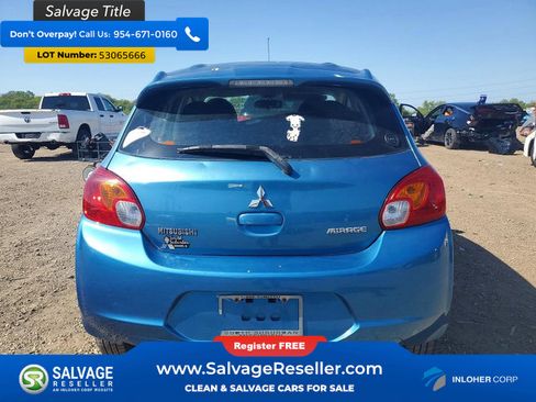 Used 2014 Mitsubishi Mirage DE FWD image 8