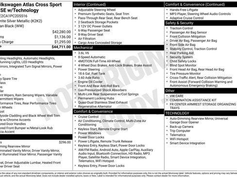 Certified 2023 Volkswagen Atlas Cross Sport SE image 3